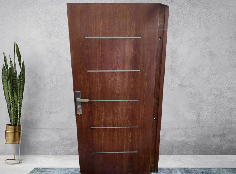 Metal Wooden Door